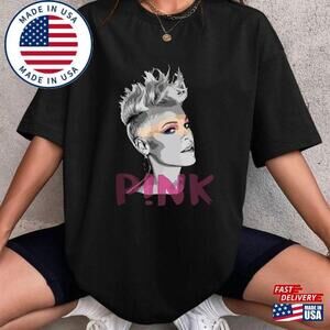 P1nk Singer Summer Carnival  Tour T-Shirt Trustfall Album Shirt